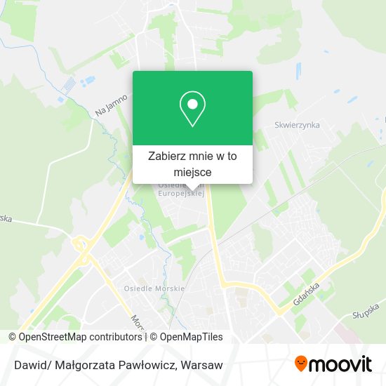 Mapa Dawid/ Małgorzata Pawłowicz