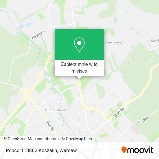 Mapa Pepco 110862 Koszalin