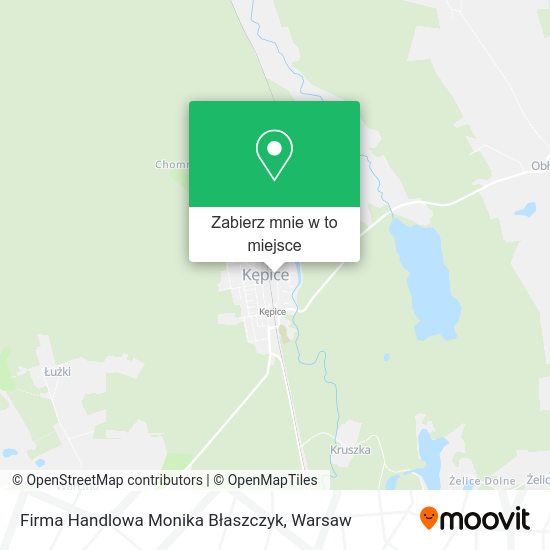 Mapa Firma Handlowa Monika Błaszczyk