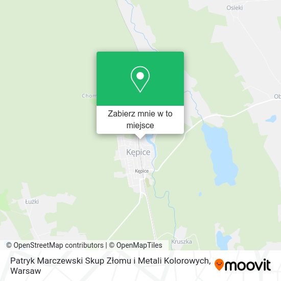 Mapa Patryk Marczewski Skup Złomu i Metali Kolorowych