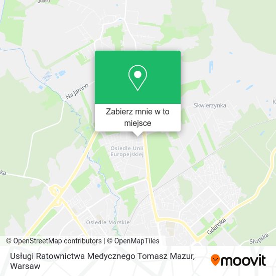 Mapa Usługi Ratownictwa Medycznego Tomasz Mazur