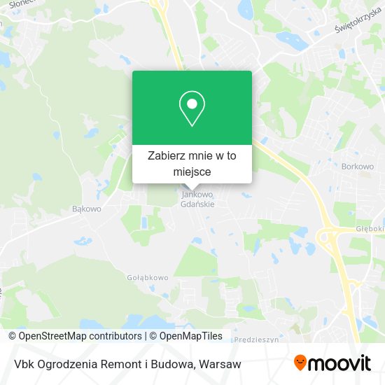 Mapa Vbk Ogrodzenia Remont i Budowa