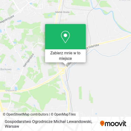 Mapa Gospodarstwo Ogrodnicze Michał Lewandowski