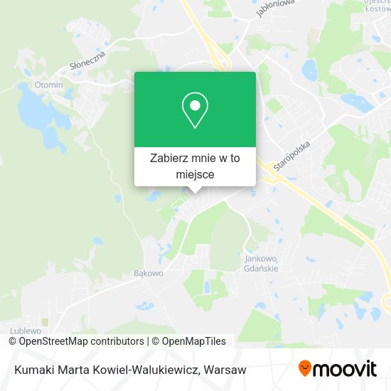 Mapa Kumaki Marta Kowiel-Walukiewicz