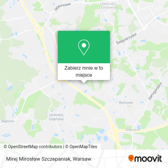 Mapa Mirej Mirosław Szczepaniak