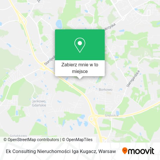 Mapa Ek Consulting Nieruchomości Iga Kugacz