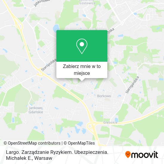 Mapa Largo. Zarządzanie Ryzykiem. Ubezpieczenia. Michałek E.