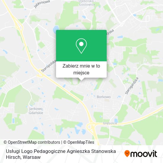 Mapa Usługi Logo Pedagogiczne Agnieszka Stanowska Hirsch