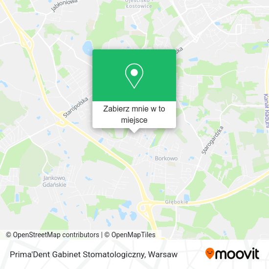 Mapa Prima'Dent Gabinet Stomatologiczny