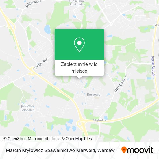 Mapa Marcin Kryłowicz Spawalnictwo Marweld