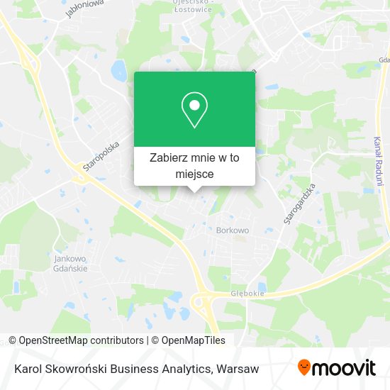 Mapa Karol Skowroński Business Analytics