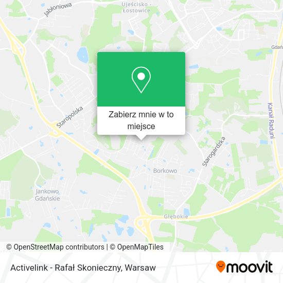 Mapa Activelink - Rafał Skonieczny