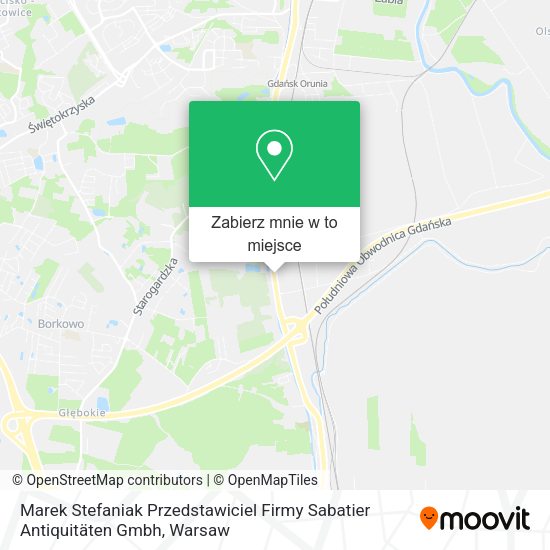 Mapa Marek Stefaniak Przedstawiciel Firmy Sabatier Antiquitäten Gmbh