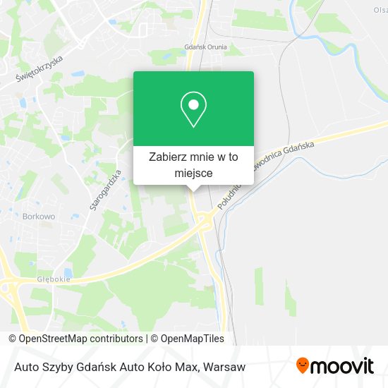 Mapa Auto Szyby Gdańsk Auto Koło Max