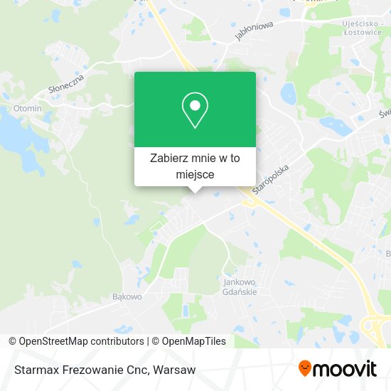 Mapa Starmax Frezowanie Cnc