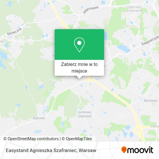 Mapa Easystand Agnieszka Szafraniec