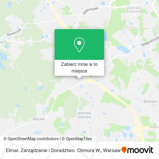 Mapa Elmar. Zarządzanie i Doradztwo. Chmura W.