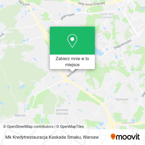 Mapa Mk Kredytrestauracja Kaskada Smaku