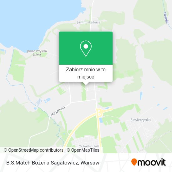 Mapa B.S.Match Bożena Sagatowicz