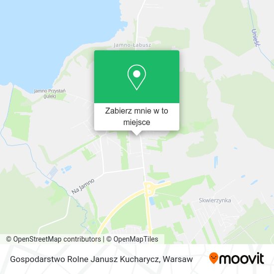 Mapa Gospodarstwo Rolne Janusz Kucharycz