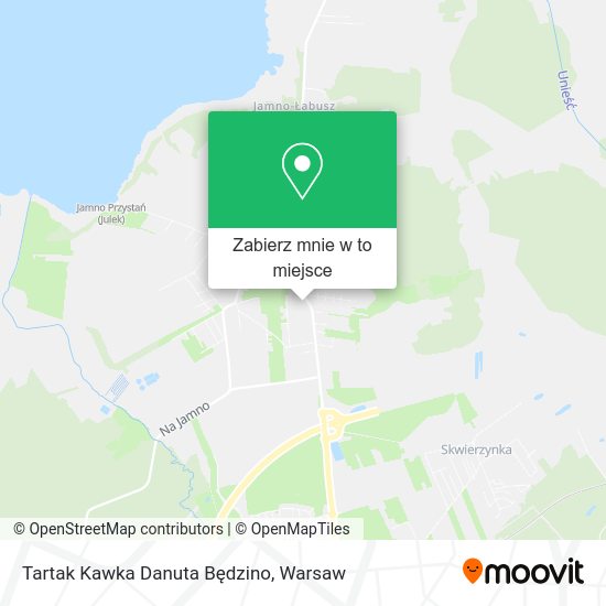 Mapa Tartak Kawka Danuta Będzino