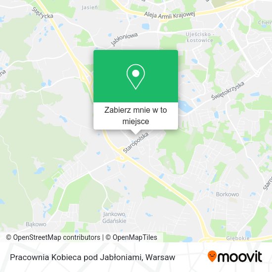 Mapa Pracownia Kobieca pod Jabłoniami