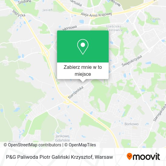 Mapa P&G Paliwoda Piotr Galiński Krzysztof