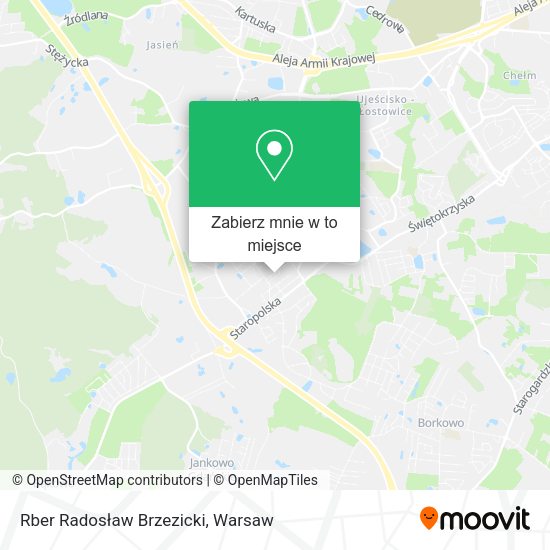 Mapa Rber Radosław Brzezicki