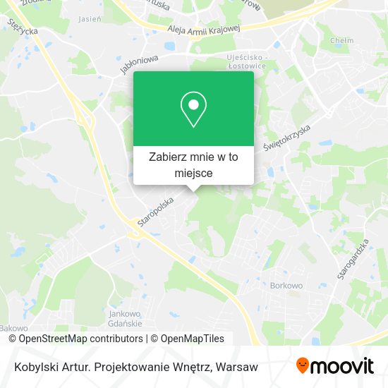 Mapa Kobylski Artur. Projektowanie Wnętrz