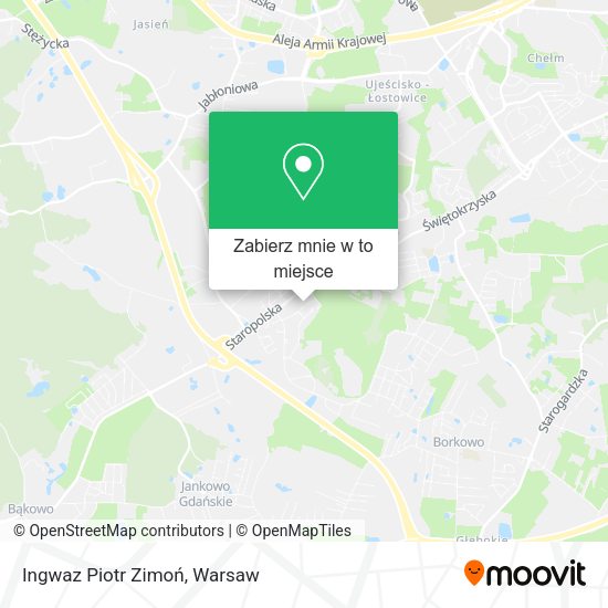 Mapa Ingwaz Piotr Zimoń