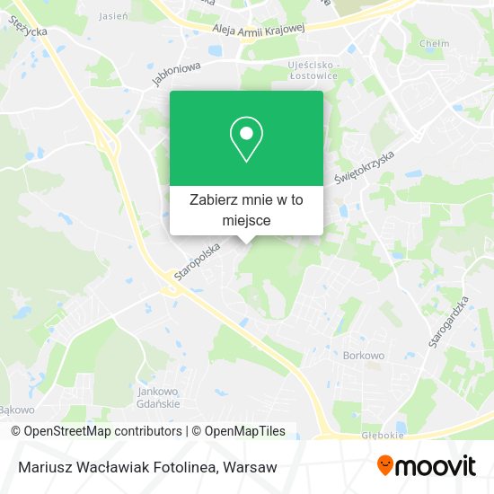 Mapa Mariusz Wacławiak Fotolinea