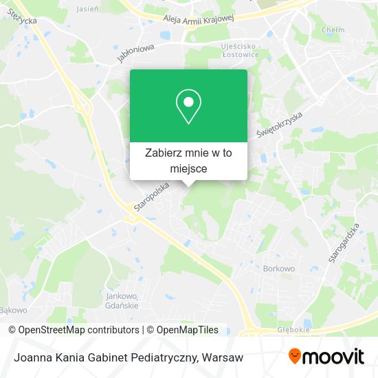 Mapa Joanna Kania Gabinet Pediatryczny