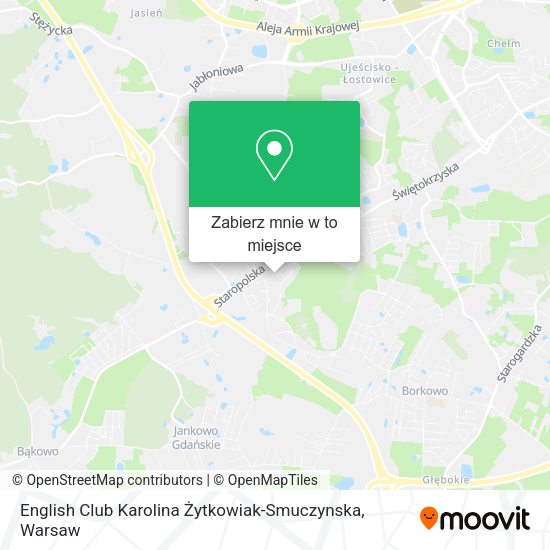 Mapa English Club Karolina Żytkowiak-Smuczynska