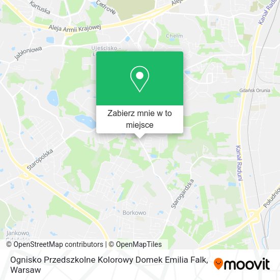 Mapa Ognisko Przedszkolne Kolorowy Domek Emilia Falk