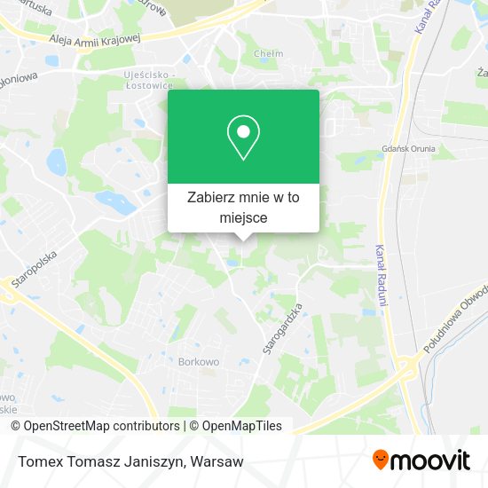 Mapa Tomex Tomasz Janiszyn