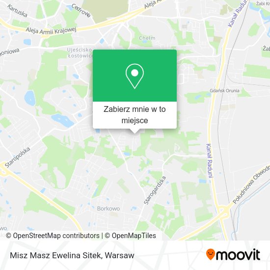 Mapa Misz Masz Ewelina Sitek