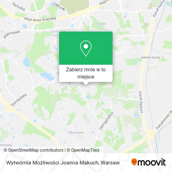 Mapa Wytwórnia Możliwości Joanna Makuch