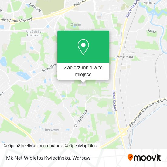 Mapa Mk Net Wioletta Kwiecińska