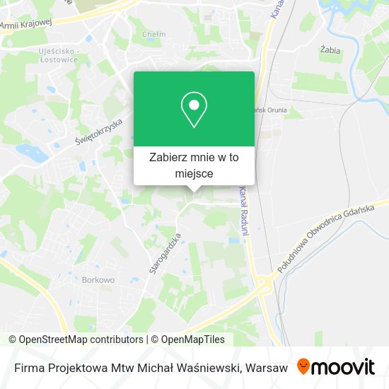 Mapa Firma Projektowa Mtw Michał Waśniewski