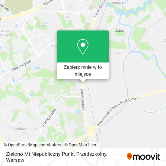 Mapa Zielono Mi Niepubliczny Punkt Przedszkolny