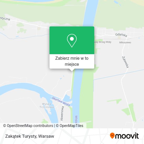 Mapa Zakątek Turysty