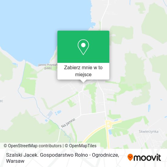 Mapa Szalski Jacek. Gospodarstwo Rolno - Ogrodnicze