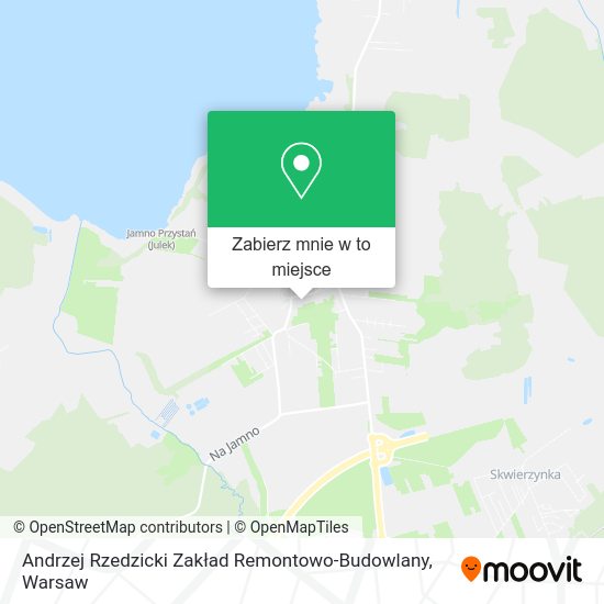 Mapa Andrzej Rzedzicki Zakład Remontowo-Budowlany