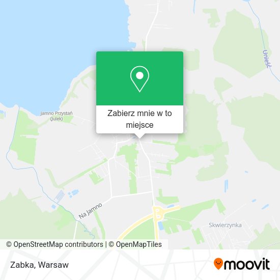 Mapa Zabka