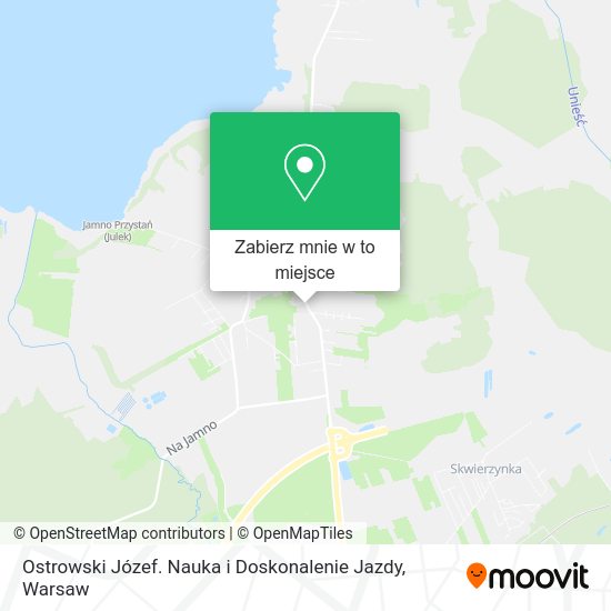 Mapa Ostrowski Józef. Nauka i Doskonalenie Jazdy