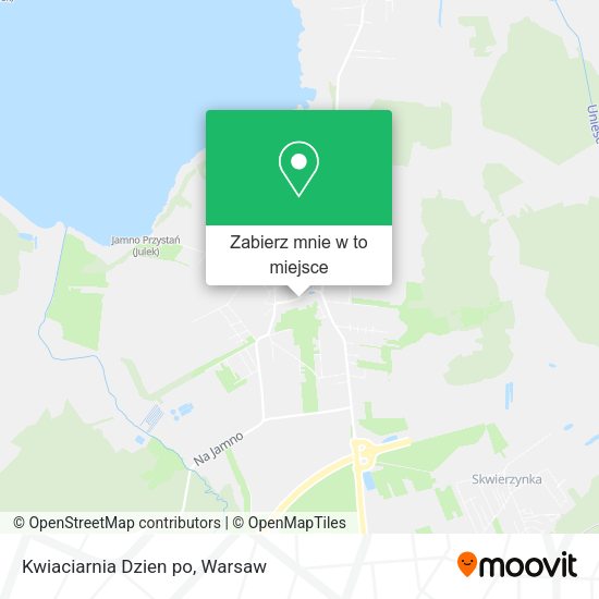 Mapa Kwiaciarnia Dzien po