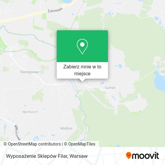 Mapa Wyposażenie Sklepów Filar