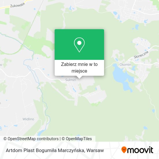 Mapa Artdom Plast Bogumiła Marczyńska