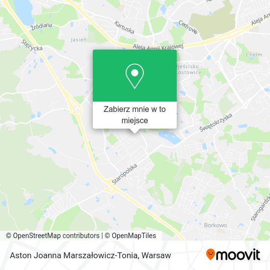 Mapa Aston Joanna Marszałowicz-Tonia