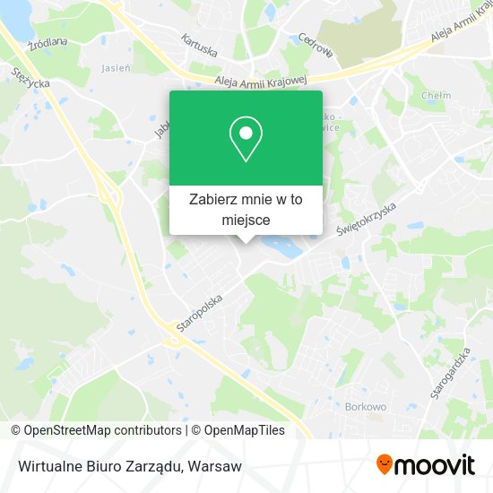 Mapa Wirtualne Biuro Zarządu